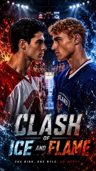 Clash of Ice and Flame (AI Vertical BL Drama)