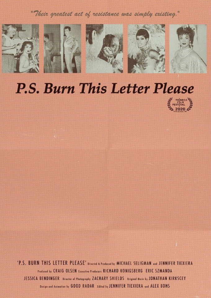 P.S. Burn This Letter Please (Documentary)