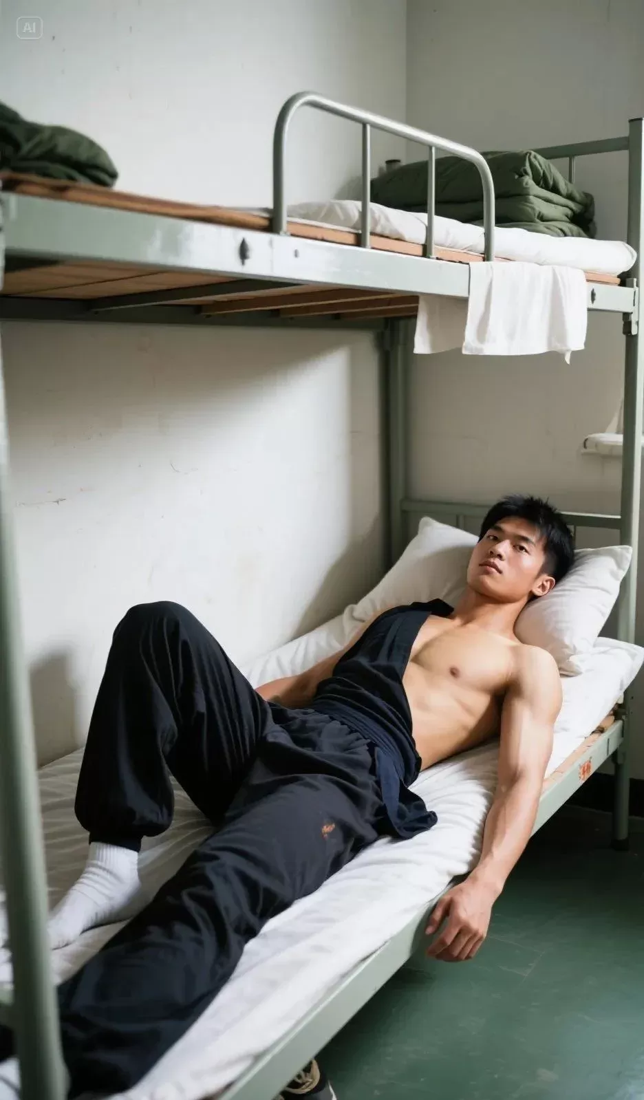 Senior brother from the martial arts academy