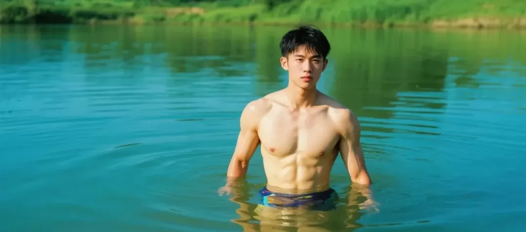 My muscular brother in rural enlightenment